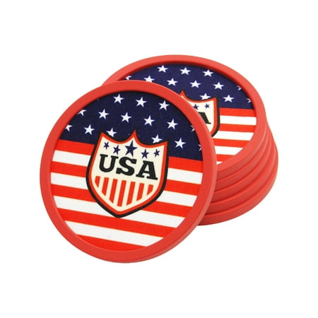 6Pack Cup Coaster Placemat Cup Coaster Element Design Mug Stand PVC Printed Polyester Round Table Decoration Silicone Drink Coasters with Rack
6Pack Cup Coaster Placemat Cup Coaster Element Design Mug Stand PVC Printed Polyester Round Table Decoration Silicone Drink Coasters with Rack
