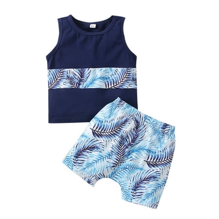 Binpure Baby Boys Summer Outfits Sleeveless Retro/Leaves O-Neck Vest + Short Pants
Binpure Baby Boys Summer Outfits Sleeveless Retro/Leaves O-Neck Vest + Short Pants