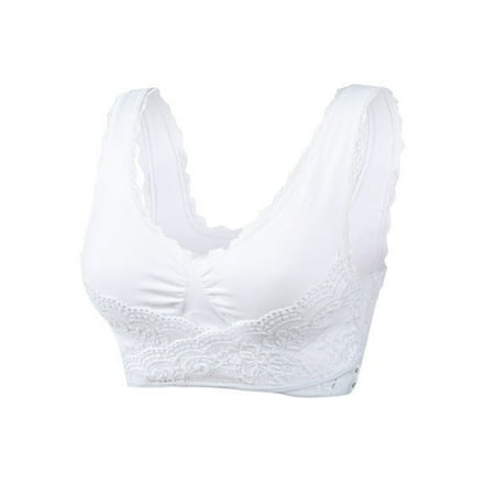 Grofry Solid Color Women Seamless Cross Anti-sagging Sports Bra Yoga Bralette Underwear White L
Grofry Solid Color Women Seamless Cross Anti-sagging Sports Bra Yoga Bralette Underwear White L