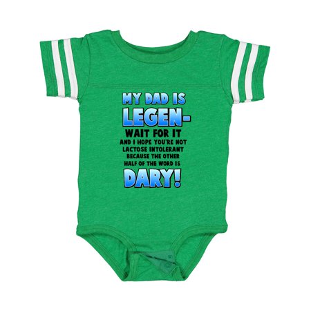 Inktastic Legendary Dad Gift Baby Boy or Baby Girl Bodysuit