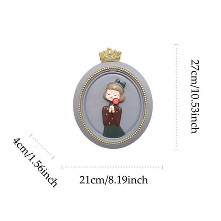 Nordic Cute Girl Wall Decor Resin Round Wall Decoration Wall Pendant Accessories For Home Bedroom Study Living Room Decor
Nordic Cute Girl Wall Decor Resin Round Wall Decoration Wall Pendant Accessories For Home Bedroom Study Living Room Decor