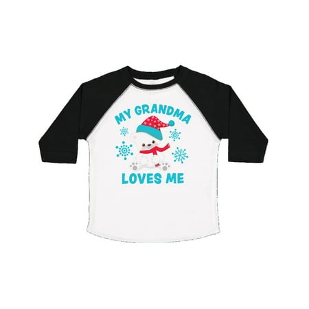 Inktastic Polar Bear My Grandma Loves Me in Santa Hat with Snowflakes Gift Toddler Boy or Toddler Girl T-Shirt
Inktastic Polar Bear My Grandma Loves Me in Santa Hat with Snowflakes Gift Toddler Boy or Toddler Girl T-Shirt