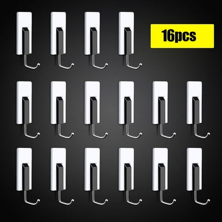 Jbhelth Adhesive Hooks Removable Utility Self Adhesive Wall Hook Multifunctional Holder for Home Kitchen Bathroom New
Jbhelth Adhesive Hooks Removable Utility Self Adhesive Wall Hook Multifunctional Holder for Home Kitchen Bathroom New