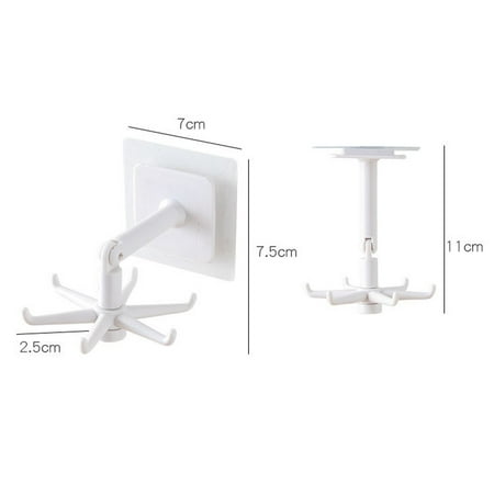 BKFYDLS Organization and Storage Kitchen Gadgets Accessories Bath Hook Wall Mounted 360° Rotating Coat Hanger on Clearance 
BKFYDLS Organization and Storage Kitchen Gadgets Accessories Bath Hook Wall Mounted 360° Rotating Coat Hanger on Clearance