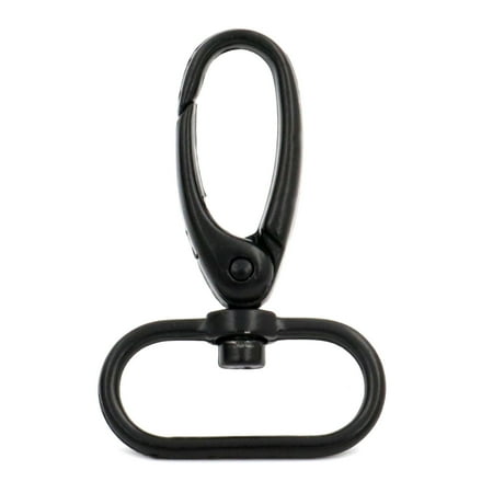 Fenggtonqii 1 Swivel Trigger Push Gate Snap Hook Lobster Claw Clasp Spring Loaded Clip Oval-Ring Ended Black S-Size - Pack of 6
Fenggtonqii 1 Swivel Trigger Push Gate Snap Hook Lobster Claw Clasp Spring Loaded Clip Oval-Ring Ended Black S-Size - Pack of 6