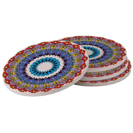KuzmarK Hippy High Head Coasters for Drinks Absorbent Ceramic Stone Round Cork Backing
KuzmarK Hippy High Head Coasters for Drinks Absorbent Ceramic Stone Round Cork Backing
