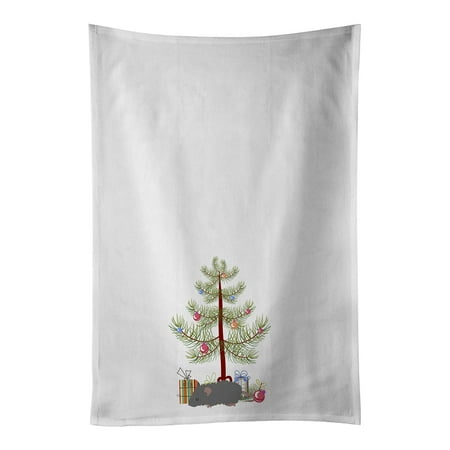 Australian Long Coated Mouse Merry Christmas White Kitchen Towel Set of 2 19 in x 28 in
Australian Long Coated Mouse Merry Christmas White Kitchen Towel Set of 2 19 in x 28 in