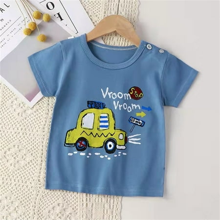 Cathalem 4t Boys Shirts Short Sleeve Children Kids Toddler Infant Baby Boys Girls Cute Cartoon Animals Short Sleeve 3 Color Shirt Blue 2-3 Years
Cathalem 4t Boys Shirts Short Sleeve Children Kids Toddler Infant Baby Boys Girls Cute Cartoon Animals Short Sleeve 3 Color Shirt Blue 2-3 Years