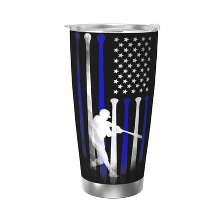 Baseball American Flag 20 Oz Water Bottle Insulated Tumblers Stainless Steel Cups Double Wall Tumbler with Lid
Baseball American Flag 20 Oz Water Bottle Insulated Tumblers Stainless Steel Cups Double Wall Tumbler with Lid