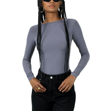 KelaJuan Women Wrapped Bodysuit Romper Long Sleeve Boat Neck Solid Color Casual Street Party Short Jumpsuit
KelaJuan Women Wrapped Bodysuit Romper Long Sleeve Boat Neck Solid Color Casual Street Party Short Jumpsuit