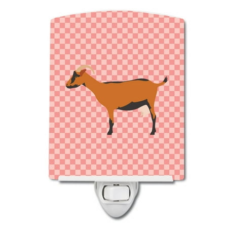 Caroline s Treasures BB7888CNL Oberhasli Goat Pink Check Ceramic Night Light 6x4x3 multicolor
Caroline s Treasures BB7888CNL Oberhasli Goat Pink Check Ceramic Night Light 6x4x3 multicolor