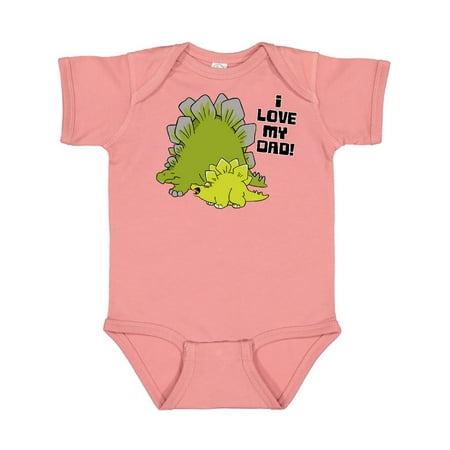 Inktastic I Love my Dad with Baby and Daddy Stegosauruses Gift Baby Boy or Baby Girl Bodysuit
Inktastic I Love my Dad with Baby and Daddy Stegosauruses Gift Baby Boy or Baby Girl Bodysuit