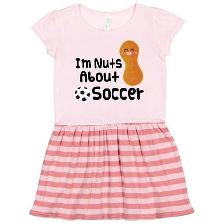 Inktastic Soccer Player Kids Gift Gift Toddler Girl Dress