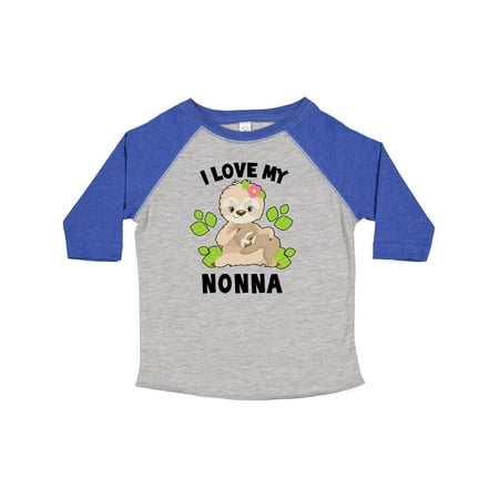 Inktastic Cute Sloth I Love My Nonna with Green Leaves Boys or Girls Toddler T-Shirt
Inktastic Cute Sloth I Love My Nonna with Green Leaves Boys or Girls Toddler T-Shirt