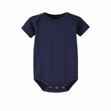 Up to 30% off! Kukoosong Summer Baby Boy Clothes Baby Girl Clothes Short Sleeve Solid Color T-Shirt Jumpsuit Romper Navy 6-9 Months
Up to 30% off! Kukoosong Summer Baby Boy Clothes Baby Girl Clothes Short Sleeve Solid Color T-Shirt Jumpsuit Romper Navy 6-9 Months