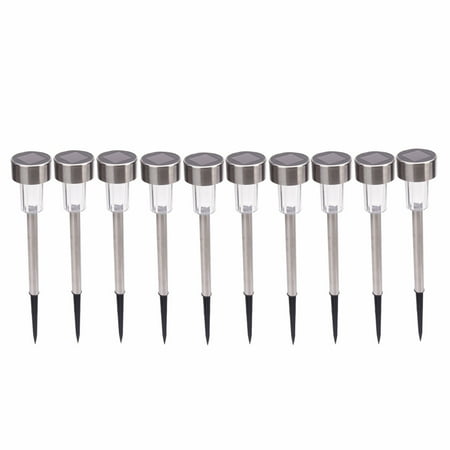 10PCS 5W High Brightness Solar Power LED Lawn Lamps with Lampshades White & Silver
10PCS 5W High Brightness Solar Power LED Lawn Lamps with Lampshades White & Silver