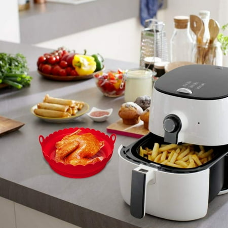 Qepwscx Air Fryer Liners Airfryer Silicone Pot Replacement Of Parchment Paper Liners No More Cleaning Basket After Using The Airfryer - Food Safe Airfryers Oven Accessories
Qepwscx Air Fryer Liners Airfryer Silicone Pot Replacement Of Parchment Paper Liners No More Cleaning Basket After Using The Airfryer - Food Safe Airfryers Oven Accessories