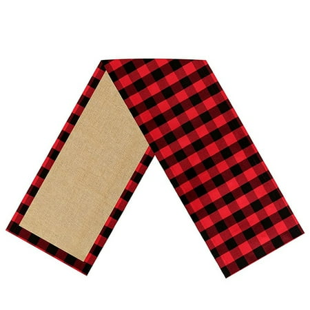 Burlap Table Runner Table Runner Check Table Linens 14X71Inch Holiday Decoration Family Kitchen
Burlap Table Runner Table Runner Check Table Linens 14X71Inch Holiday Decoration Family Kitchen