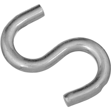 National Hardware N121-715 V2076 Open S Hook in Zinc plated
