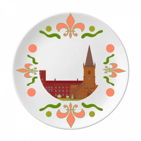 Danish Koling National Landmark Building Flower Ceramics Plate Tableware Dinner Dish
Danish Koling National Landmark Building Flower Ceramics Plate Tableware Dinner Dish