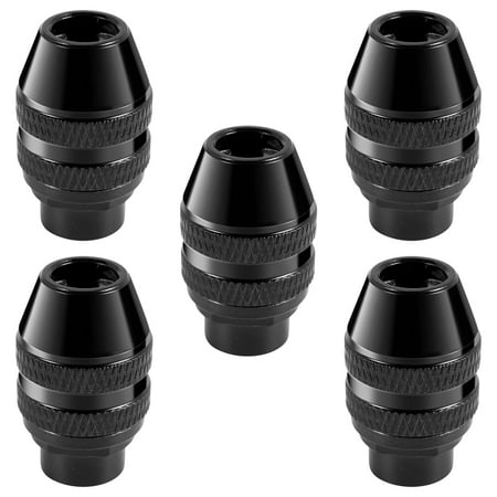5 Pcs Quick Change Chuck Multifunction Universal Mini Keyless Drill Chuck for Electric Grinder Tool 0.4-3.2mm
5 Pcs Quick Change Chuck Multifunction Universal Mini Keyless Drill Chuck for Electric Grinder Tool 0.4-3.2mm