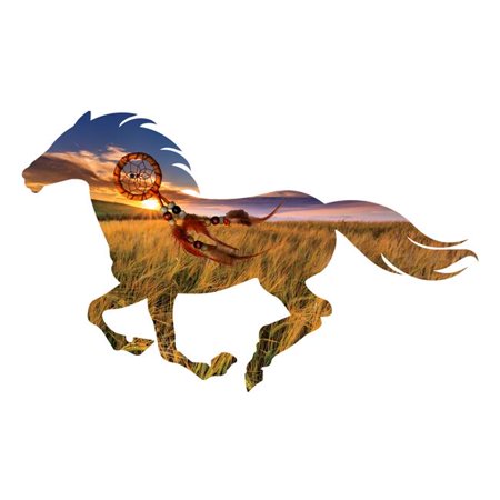 Next Innovations 101410020-DREAMCATCHER Dreamcatcher Large Running Horse Wall Art