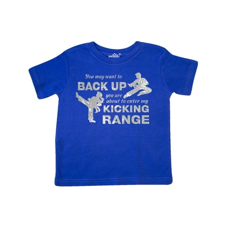 Inktastic Back Up You re Within My Kicking Range Gift Toddler Boy or Toddler Girl T-Shirt
Inktastic Back Up You re Within My Kicking Range Gift Toddler Boy or Toddler Girl T-Shirt