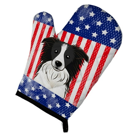 Carolines Treasures BB2171OVMT American Flag and Border Collie Oven Mitt Large multicolor 
Carolines Treasures BB2171OVMT American Flag and Border Collie Oven Mitt Large multicolor