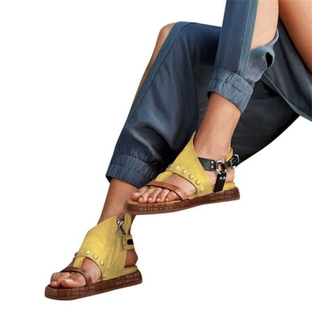 Lyinloo Women s Fashion Flip Flops Wedges Sandals Artificial Leather Platform Shoes Yellow 43
Lyinloo Women s Fashion Flip Flops Wedges Sandals Artificial Leather Platform Shoes Yellow 43