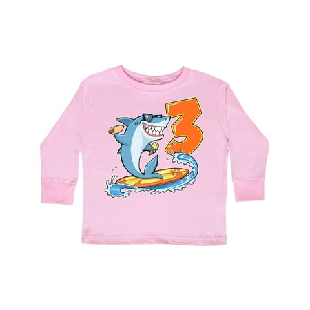 Inktastic Third Birthday Surfing Shark with Hot Dog and Ice Cream Gift Toddler Boy or Toddler Girl Long Sleeve T-Shirt
Inktastic Third Birthday Surfing Shark with Hot Dog and Ice Cream Gift Toddler Boy or Toddler Girl Long Sleeve T-Shirt