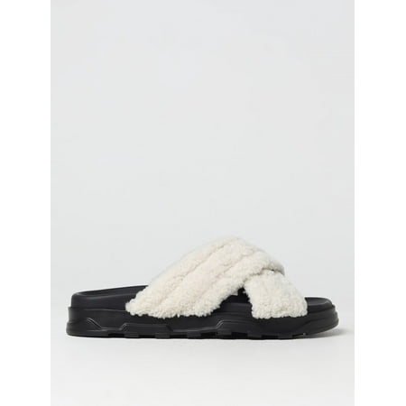 Fabiana Filippi Flat Sandals Woman Ecru Woman