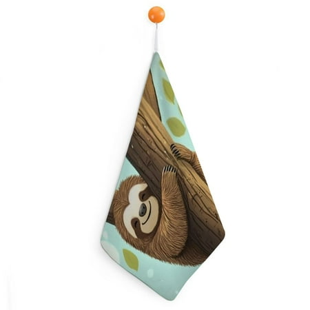 Orinice Smiling Sloth Tree Reusable Hand Towels Ultra-fine Fiber Kitchen and More 11.8x11.8in 2pcs
Orinice Smiling Sloth Tree Reusable Hand Towels Ultra-fine Fiber Kitchen and More 11.8x11.8in 2pcs