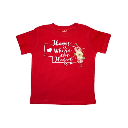 Inktastic Nebraska Home is Where the Heart is with Watercolor Floral Gift Toddler Boy or Toddler Girl T-Shirt
Inktastic Nebraska Home is Where the Heart is with Watercolor Floral Gift Toddler Boy or Toddler Girl T-Shirt