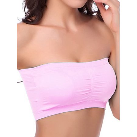 Youweixiong Women Plus Size Stretch Strapless Bra Seamless Chest Wrap Bra Removable Padded Tube Tops
Youweixiong Women Plus Size Stretch Strapless Bra Seamless Chest Wrap Bra Removable Padded Tube Tops