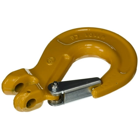 HYYYYH CSH10L Clevis Sling Hook with Latch Classic G80 Chain Fittings 3/8 Size Yellow
HYYYYH CSH10L Clevis Sling Hook with Latch Classic G80 Chain Fittings 3/8 Size Yellow