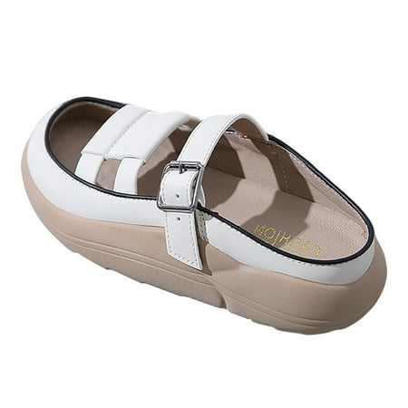 Youmylove Trendy 2023 Half Slippers Women Outwear Shoes Casual Step On Lazy Little White Shoes Summer Comfy Daily Simple Walking Footwears
Youmylove Trendy 2023 Half Slippers Women Outwear Shoes Casual Step On Lazy Little White Shoes Summer Comfy Daily Simple Walking Footwears