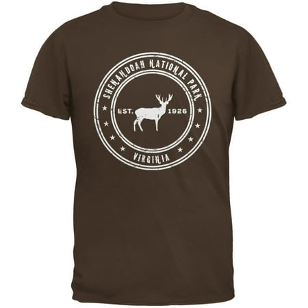 Shenandoah National Park Brown Adult T-Shirt
