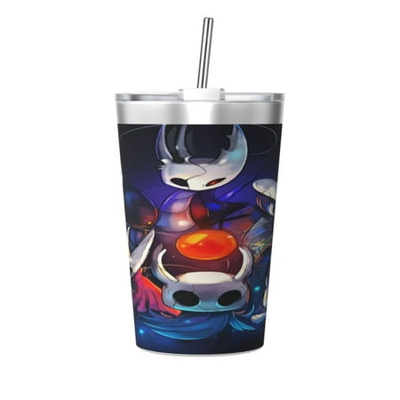12OZ Hollow Knight Thermos With Conical Straw Insulated Kettle Stainless Steel Mug Cup Thermal Flask
12OZ Hollow Knight Thermos With Conical Straw Insulated Kettle Stainless Steel Mug Cup Thermal Flask