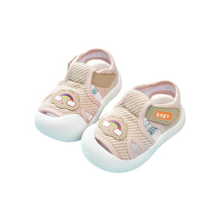 Lacyhop Girls Boys Casual Shoes Beach Summer Sandal First Walkers Flat Sandals Wedding Lightweight Comfort T-Strap Beige 6C
Lacyhop Girls Boys Casual Shoes Beach Summer Sandal First Walkers Flat Sandals Wedding Lightweight Comfort T-Strap Beige 6C