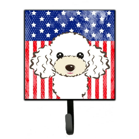Carolines Treasures BB2187SH4 American Flag and White Poodle Leash or Key Holder 7Hx4.25W multicolor
Carolines Treasures BB2187SH4 American Flag and White Poodle Leash or Key Holder 7Hx4.25W multicolor