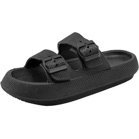 Men s Adjustable Comfort Pillow Flat Sandals Outdoor Fashion Double Buckle Sandals Home Slippers Beach Shower Shoes
Men s Adjustable Comfort Pillow Flat Sandals Outdoor Fashion Double Buckle Sandals Home Slippers Beach Shower Shoes