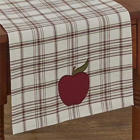 Apple Orchard Apple Applique Table Runner - 13 x 36 L