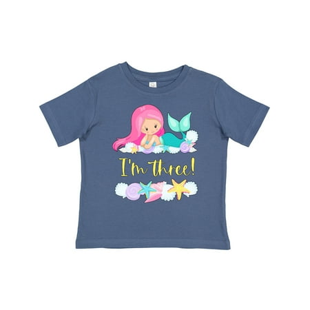 Inktastic I m 3 Mermaid with Pink Hair and Shells Gift Toddler Boy or Toddler Girl T-Shirt
Inktastic I m 3 Mermaid with Pink Hair and Shells Gift Toddler Boy or Toddler Girl T-Shirt