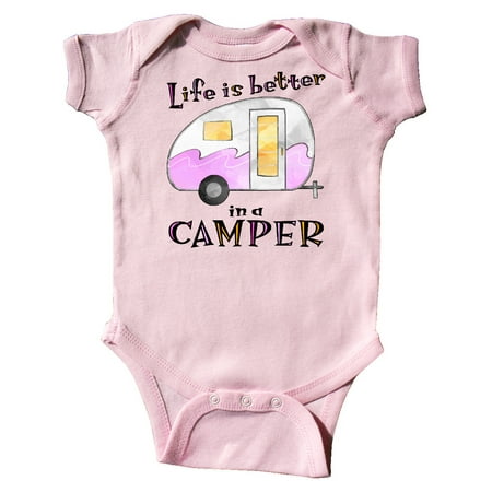 Inktastic Life is Better in a Camper Pink and Yellow Gift Baby Boy or Baby Girl Bodysuit
Inktastic Life is Better in a Camper Pink and Yellow Gift Baby Boy or Baby Girl Bodysuit