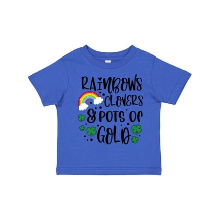 Inktastic St. Patrick s Day Rainbows Clovers & Pots of Gold Gift Toddler Boy or Toddler Girl T-Shirt
Inktastic St. Patrick s Day Rainbows Clovers & Pots of Gold Gift Toddler Boy or Toddler Girl T-Shirt