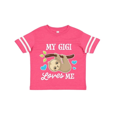 Inktastic My Gigi Loves Me with Sloth and Hearts Gift Toddler Boy or Toddler Girl T-Shirt
Inktastic My Gigi Loves Me with Sloth and Hearts Gift Toddler Boy or Toddler Girl T-Shirt