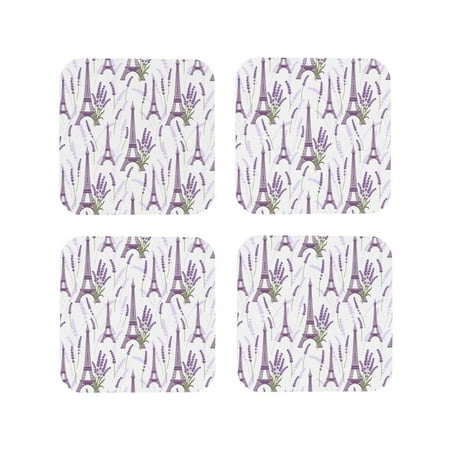 Drink Coasters Set of 4 Eiffel Towers purple Leather Coasters for Coffee Table Protector Heat Resistant Cute Coasters for Home Decor Housewarming Gifts Bar Kitchen 4 Inch Square
Drink Coasters Set of 4 Eiffel Towers purple Leather Coasters for Coffee Table Protector Heat Resistant Cute Coasters for Home Decor Housewarming Gifts Bar Kitchen 4 Inch Square