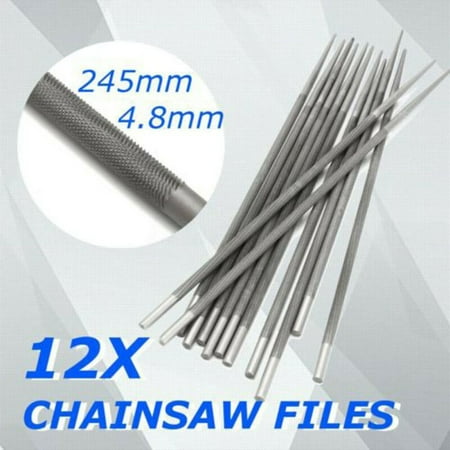 LIKEM 12x 3/16 4.8mm Round Chainsaw Chain Saw Files Filing Sharpener for Woodwork
LIKEM 12x 3/16 4.8mm Round Chainsaw Chain Saw Files Filing Sharpener for Woodwork