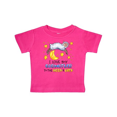 Inktastic I Love my Godmother to the Moon and Back Cute Sheep Gift Baby Boy or Baby Girl T-Shirt
Inktastic I Love my Godmother to the Moon and Back Cute Sheep Gift Baby Boy or Baby Girl T-Shirt