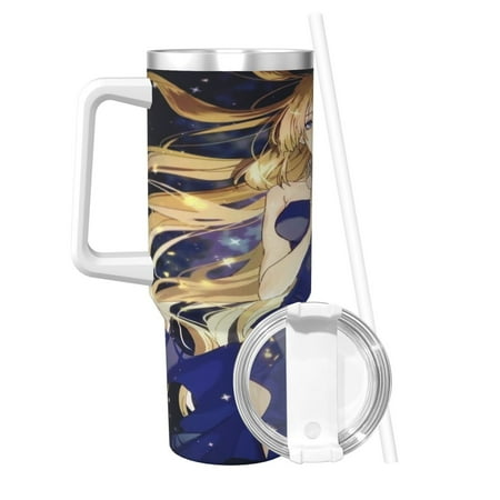 40 OZ Ruri Ice Bully Cup with Handle Straw Lid Double Wall Stainless Steel Tumbler Travel Coffee Cup Beautiful Insulation and Cooling Cup for Christmas Birthday Present
40 OZ Ruri Ice Bully Cup with Handle Straw Lid Double Wall Stainless Steel Tumbler Travel Coffee Cup Beautiful Insulation and Cooling Cup for Christmas Birthday Present